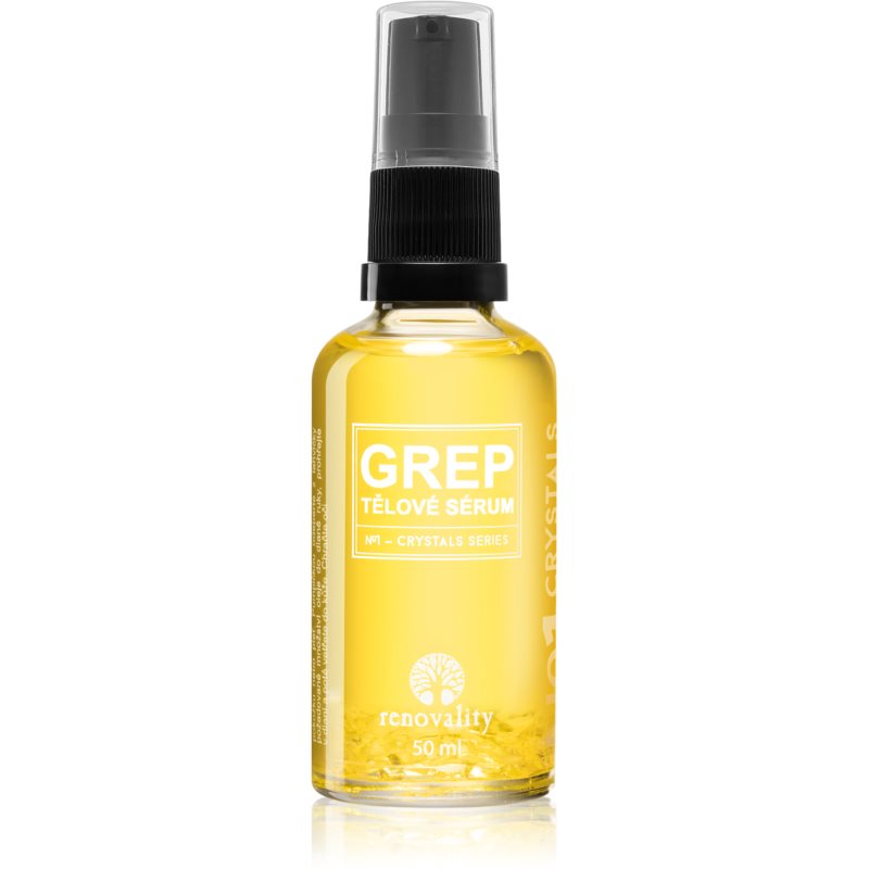 Renovality Crystal series Grapefruit Body Serum серум за тяло с подхранващ ефект 50 мл.