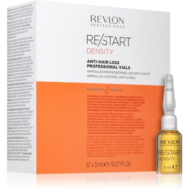 Revlon Professional Re/Start Density Интензивна грижа против косопад 12x5 мл.