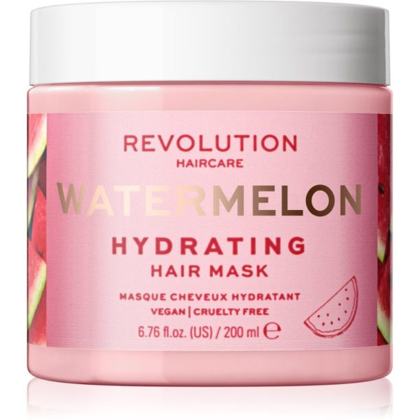 Revolution Haircare Hair Mask Watermelon хидратираща маска за коса 200 мл.