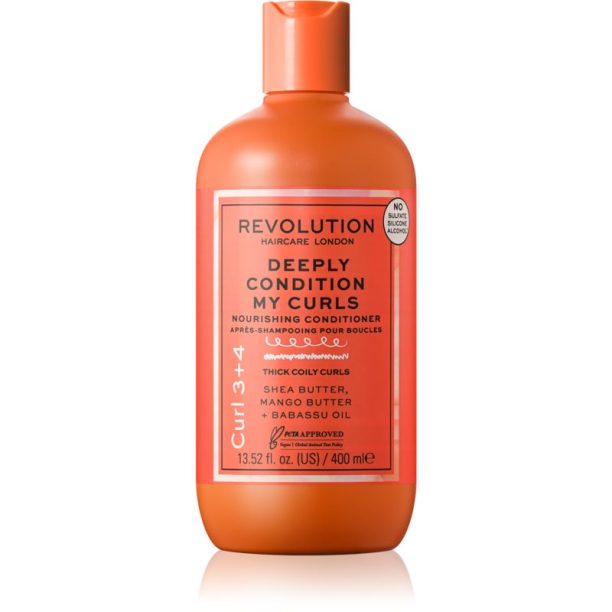 Revolution Haircare My Curls 3+4 Deeply Condition My Curls дълбоко регенериращ балсам за къдрава коса 400 мл.