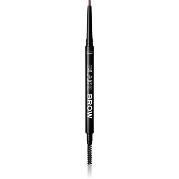 Revolution Relove Blade Brow молив за вежди  с четка цвят Dark Brown 0