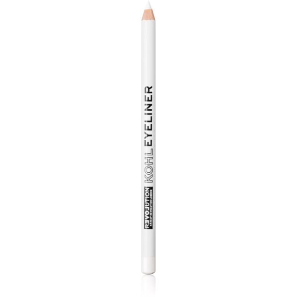 Revolution Relove Kohl Eyeliner молив за очи цвят White 1