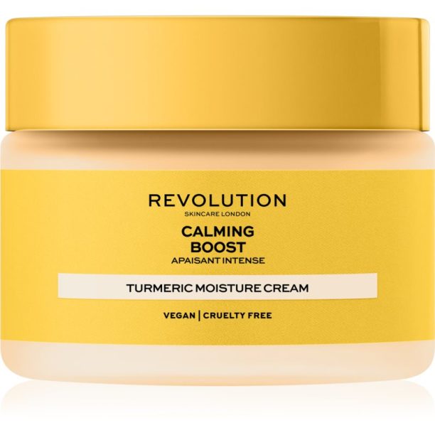 Revolution Skincare Boost Calming Turmeric антиоксидантен крем за лице 50 мл.