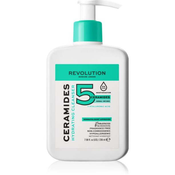 Revolution Skincare Ceramides нежно почистващ крем с церамиди 236 мл. на ниска цена