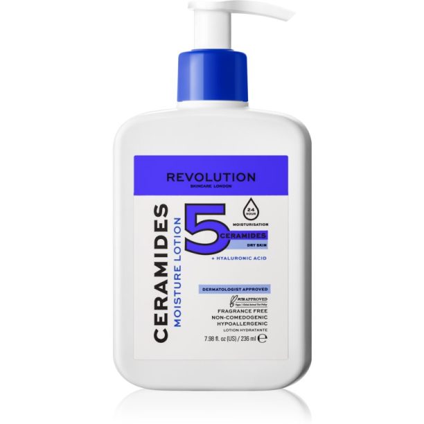 Revolution Skincare Ceramides хидратиращ лосион за лице с церамиди 236 мл. на ниска цена