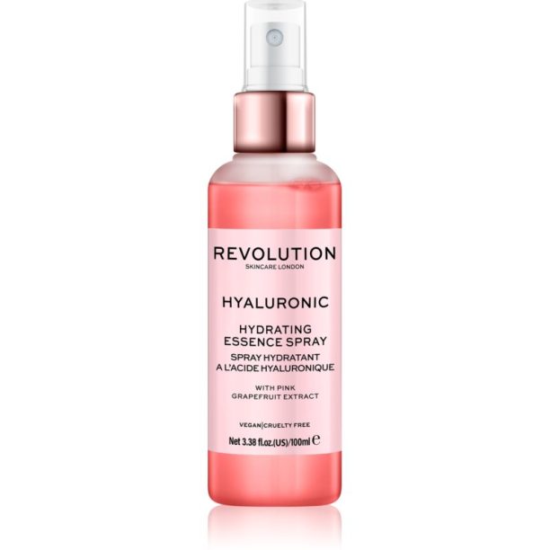 Revolution Skincare Hyaluronic Essence хидратиращ спрей за лице 100 мл.