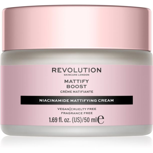 Revolution Skincare Niacinamide Mattify матиращ дневен крем 50 мл.