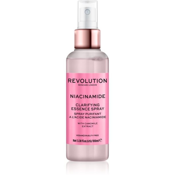 Revolution Skincare Niacinamide почистващ спрей за лице 100 мл.