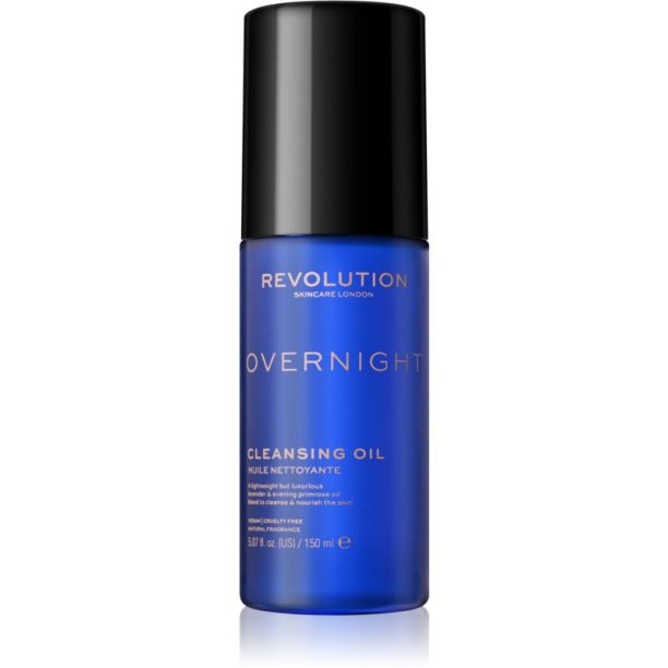 Revolution Skincare Overnight нежно почистващо олио 150 мл.