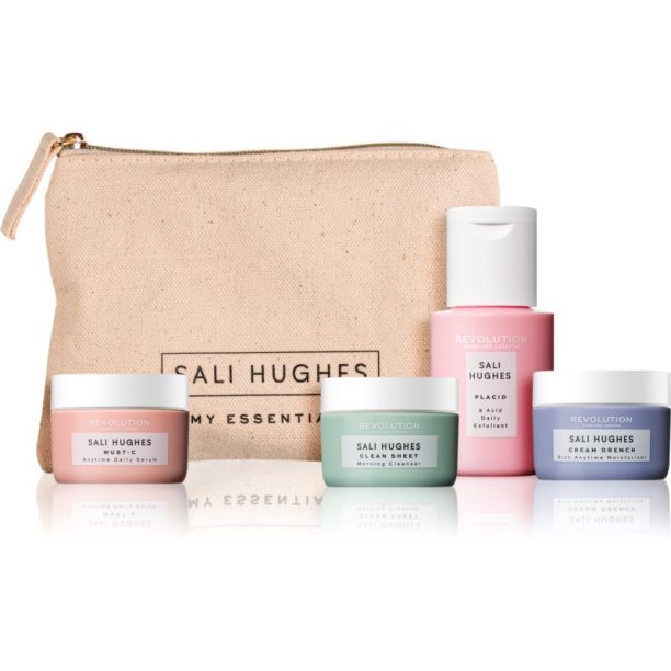 Revolution Skincare X Sali Hughes Mini Kit комплект за пътуване (за подхранване и хидратация) на ниска цена