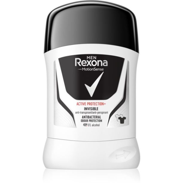 Rexona Active Protection+ Antiperspirant твърд антиперспирант за мъже Invisible 50 мл. на ниска цена