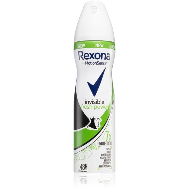 Rexona Invisible Fresh Power антиперспирант-спрей 48 часа 150 мл.