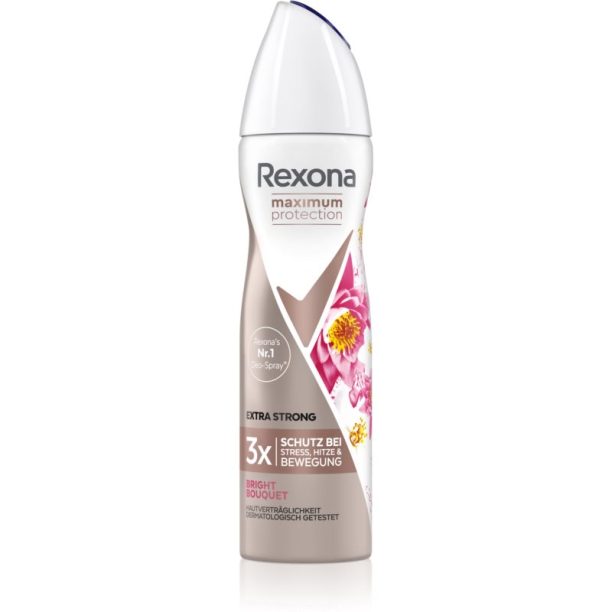 Rexona Maximum Protection Bright Bouquet антиперспирант-спрей срещу силно изпотяване Extra Strong 150 мл.