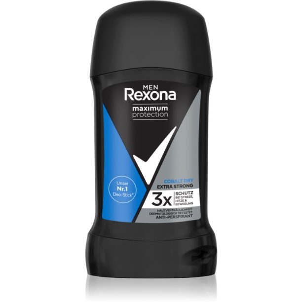 Rexona Men Maximum Protection твърд антиперспирант Cobalt Dry 50 мл.