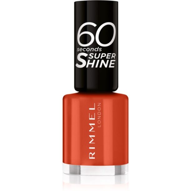 Rimmel 60 Seconds Super Shine лак за нокти цвят 410 Wild Spice 8 мл. на ниска цена