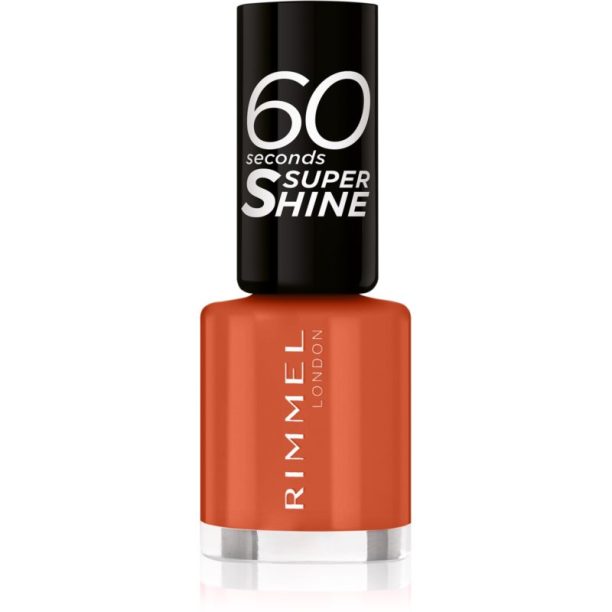 Rimmel 60 Seconds Super Shine лак за нокти цвят 411 A Lil Cheeky 8 мл. на ниска цена