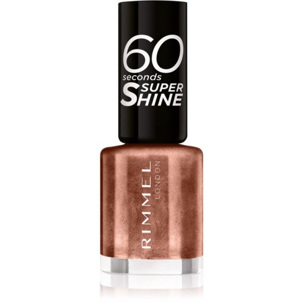 Rimmel 60 Seconds Super Shine лак за нокти цвят 709 Top Less 8 мл. на ниска цена