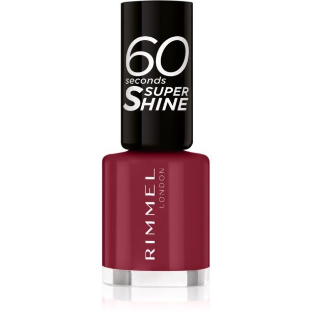 Rimmel 60 Seconds Super Shine лак за нокти цвят 710 Oh My Cherry 8 мл. на ниска цена