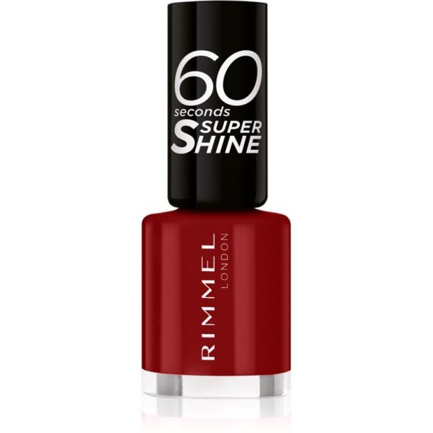 Rimmel 60 Seconds Super Shine лак за нокти цвят 713 Strawberry Fizz 8 мл. на ниска цена