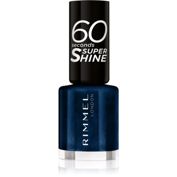 Rimmel 60 Seconds Super Shine лак за нокти цвят 902 Moonlight Magic 8 мл.