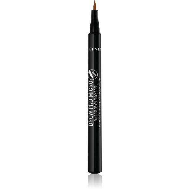 Rimmel Brow Pro Micro маркер за вежди цвят 002 Honey Brown 1 мл. на ниска цена