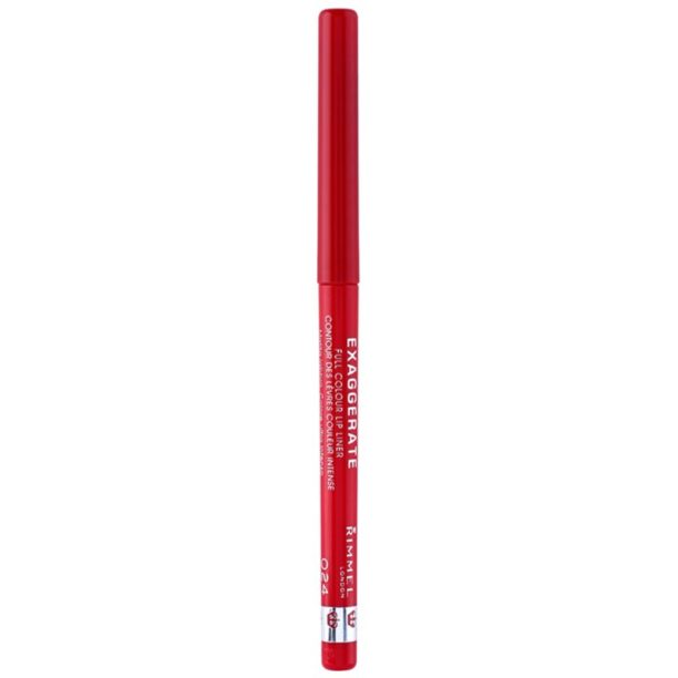 Rimmel Exaggerate молив-контур за устни цвят 024 Red Diva 0.25 гр. на ниска цена