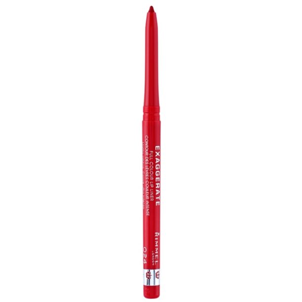 Rimmel Exaggerate молив-контур за устни цвят 024 Red Diva 0.25 гр.