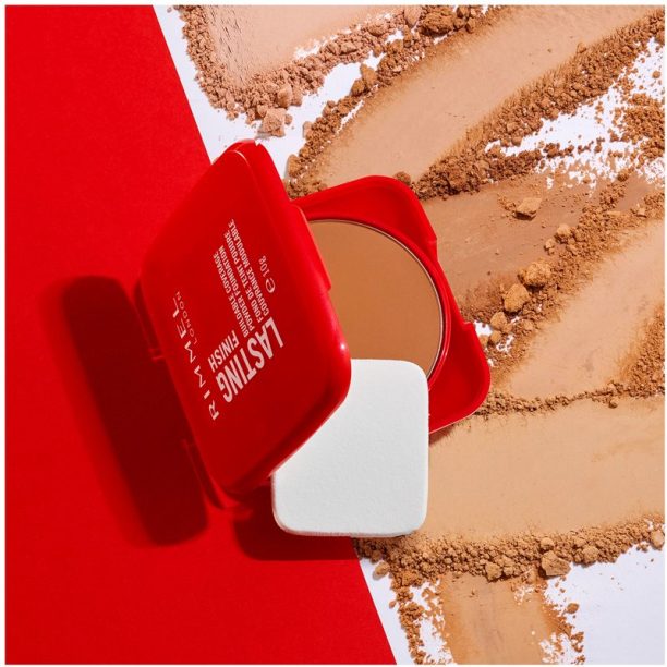 Rimmel Lasting Finish Buildable Coverage нежна компактна пудра цвят 003 Sesame 7 гр. на ниска цена