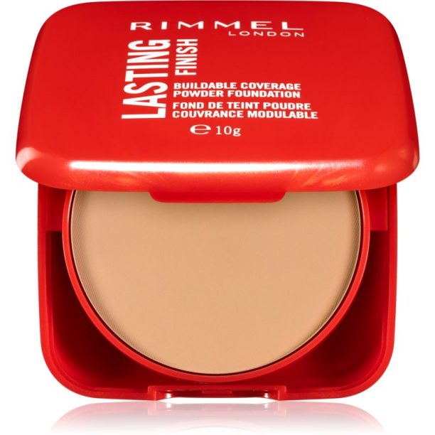 Rimmel Lasting Finish Buildable Coverage нежна компактна пудра цвят 003 Sesame 7 гр.