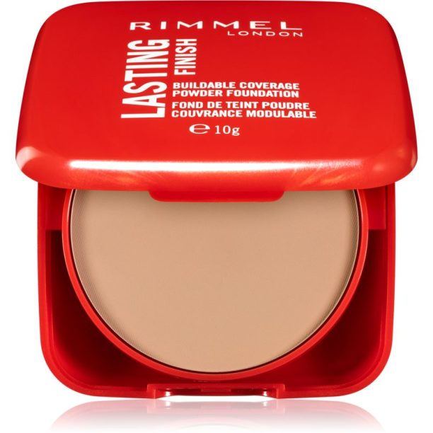 Rimmel Lasting Finish Buildable Coverage нежна компактна пудра цвят 004 Rose Ivory 7 гр. на ниска цена