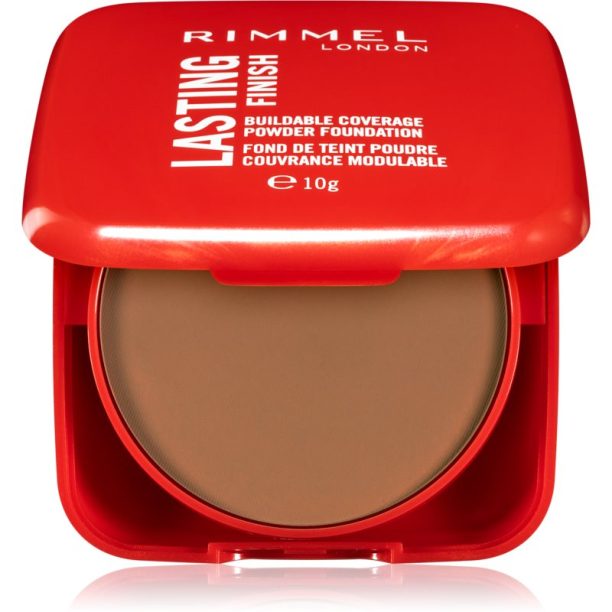 Rimmel Lasting Finish Buildable Coverage нежна компактна пудра цвят 012 Cinnamon 7 гр. на ниска цена