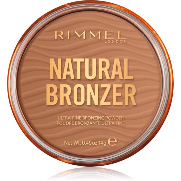 Rimmel Natural Bronzer бронзираща пудра цвят 002 Sunbronze 14 гр.