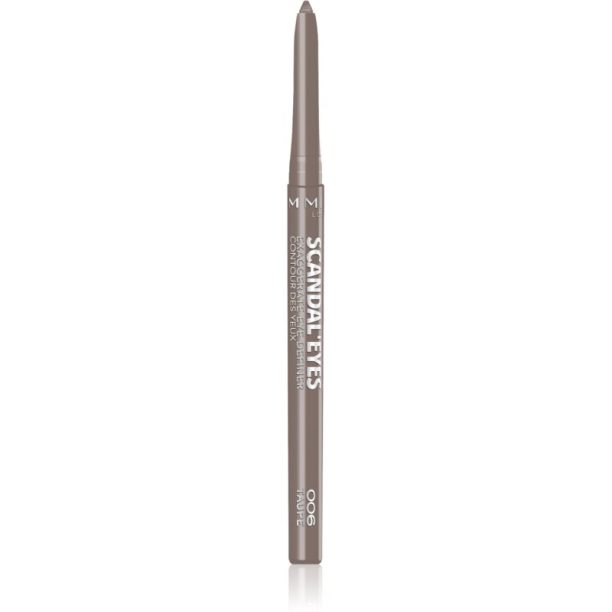 Rimmel ScandalEyes Exaggerate автоматичен молив за очи цвят 006 Taupe 0