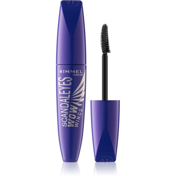 Rimmel ScandalEyes WOW Wings спирала за обем и извиване на мигли цвят 001 Black 12 мл. на ниска цена