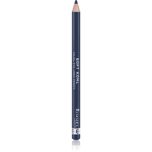 Rimmel Soft Kohl молив за очи тип каял цвят 021 Denim Blue 1.2 гр.