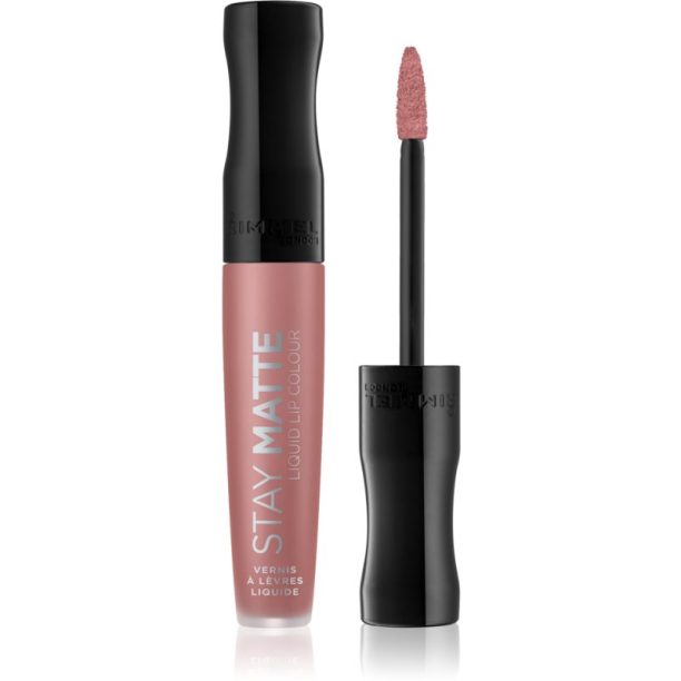 Rimmel Stay Matte матиращо течно червило цвят 709 Strapless 5.5 мл. на ниска цена