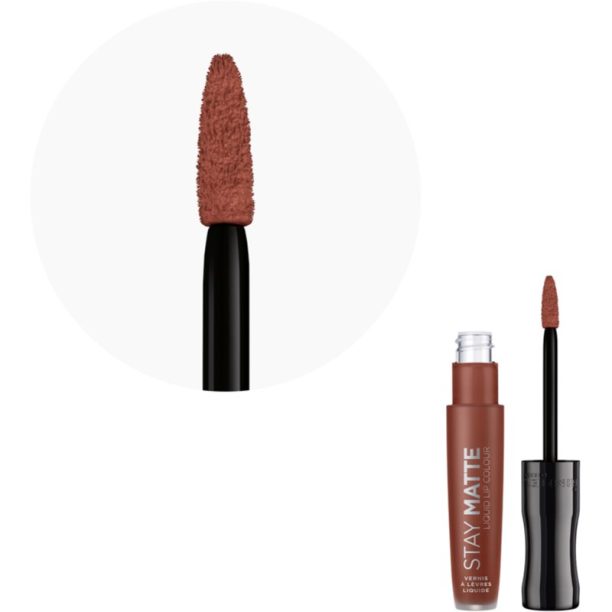 Rimmel Stay Matte матиращо течно червило цвят 725 Love Bite 5.5 мл. купи на топ цена