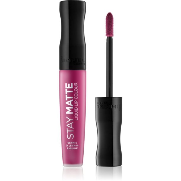 Rimmel Stay Matte матиращо течно червило цвят 820 Heartbeat 5.5 мл. на ниска цена