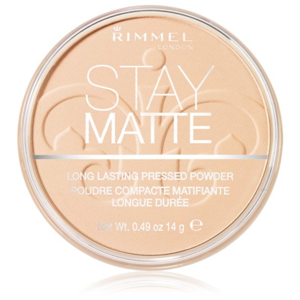 Rimmel Stay Matte пудра цвят 001 Transparent 14 гр. на ниска цена