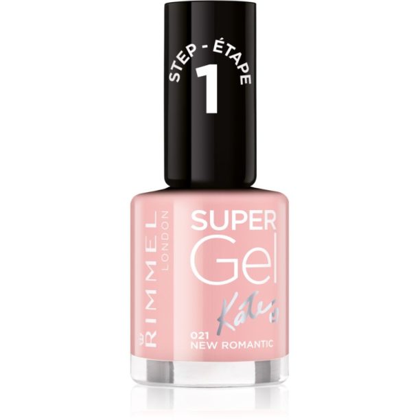 Rimmel Super Gel By Kate гел лак за нокти без използване на UV/LED лампа цвят 021 New Romantic 12 мл. на ниска цена