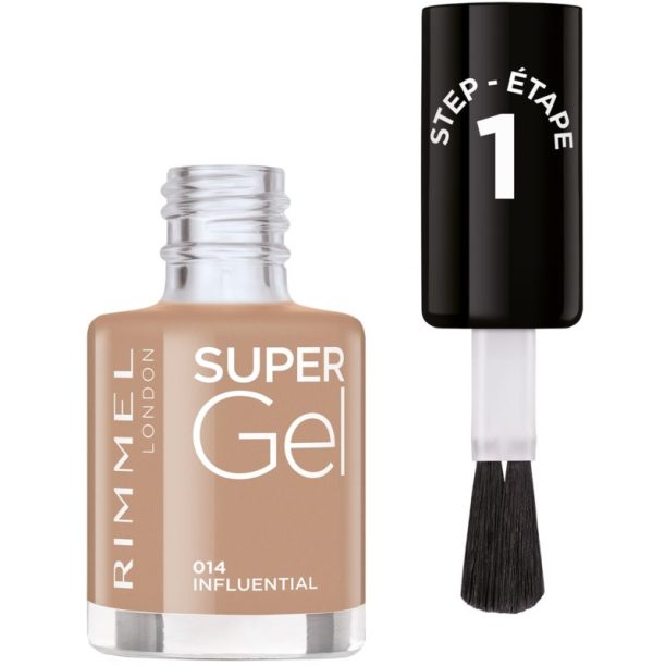 Rimmel Super Gel гел лак за нокти без използване на UV/LED лампа цвят 014 Influential 12 мл. купи на топ цена