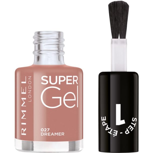 Rimmel Super Gel гел лак за нокти без използване на UV/LED лампа цвят 027 Dreamer 12 мл. купи на топ цена