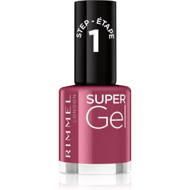 Rimmel Super Gel гел лак за нокти без използване на UV/LED лампа цвят 030 Wild Gal 12 мл. на ниска цена