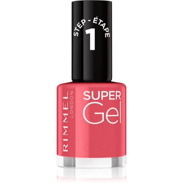 Rimmel Super Gel гел лак за нокти без използване на UV/LED лампа цвят 032 Cocktail Passion 12 мл. на ниска цена