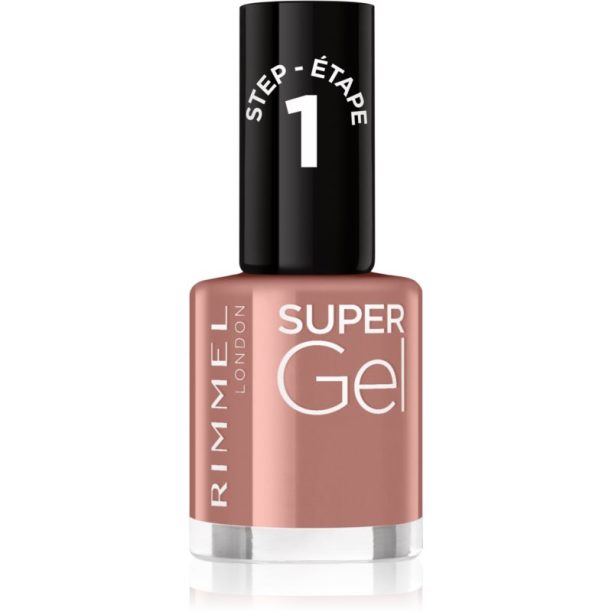 Rimmel Super Gel гел лак за нокти без използване на UV/LED лампа цвят 033 R&B Rose 12 мл. на ниска цена