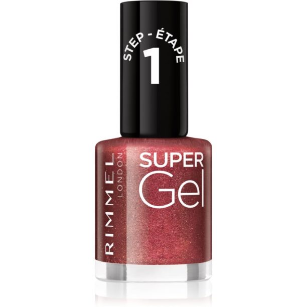 Super Gel Super Gel Rimmel Super Gel гел лак за нокти без използване на UV/LED лампа цвят 083 Gleam Queen 12 мл.