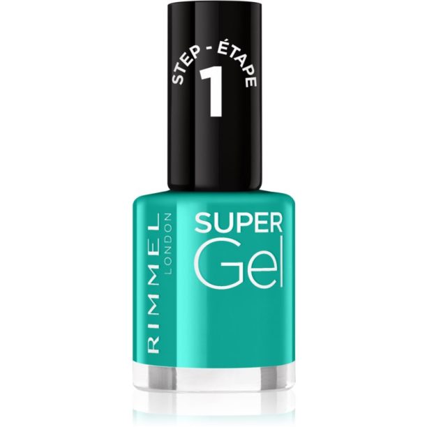 Rimmel Super Gel гел лак за нокти без използване на UV/LED лампа цвят 098 Never Blue With You 12 мл. на ниска цена