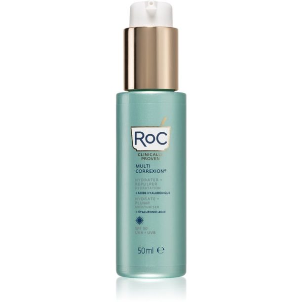 RoC Multi Correxion Hydrate & Plump интезивен хидратиращ серум за стягане на кожата SPF 30 50 мл. на ниска цена