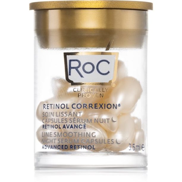 RoC Retinol Correxion Line Smoothing серум против бръчки  в капсули 10 бр.