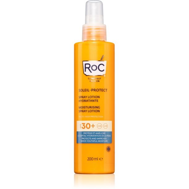 RoC Soleil Protect Moisturising Spray Lotion слънцезащитен хидратиращ спрей 200 мл.